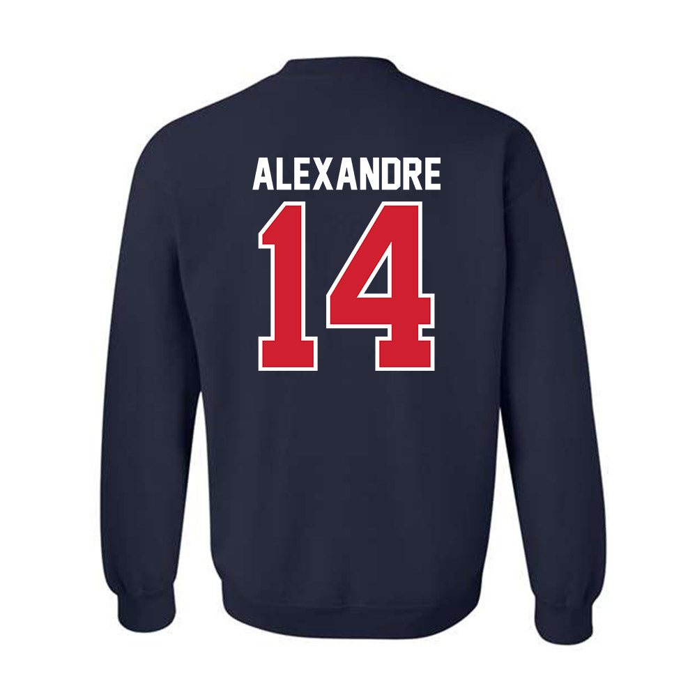 Robert Morris - NCAA Men's Soccer : Chase Alexandre - Classic Shersey Crewneck Sweatshirt