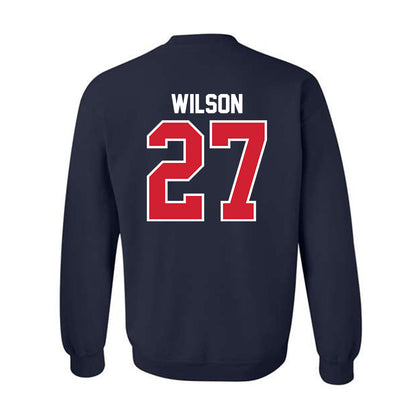 Robert Morris - NCAA Men's Ice Hockey : Trent Wilson - Classic Shersey Crewneck Sweatshirt-1