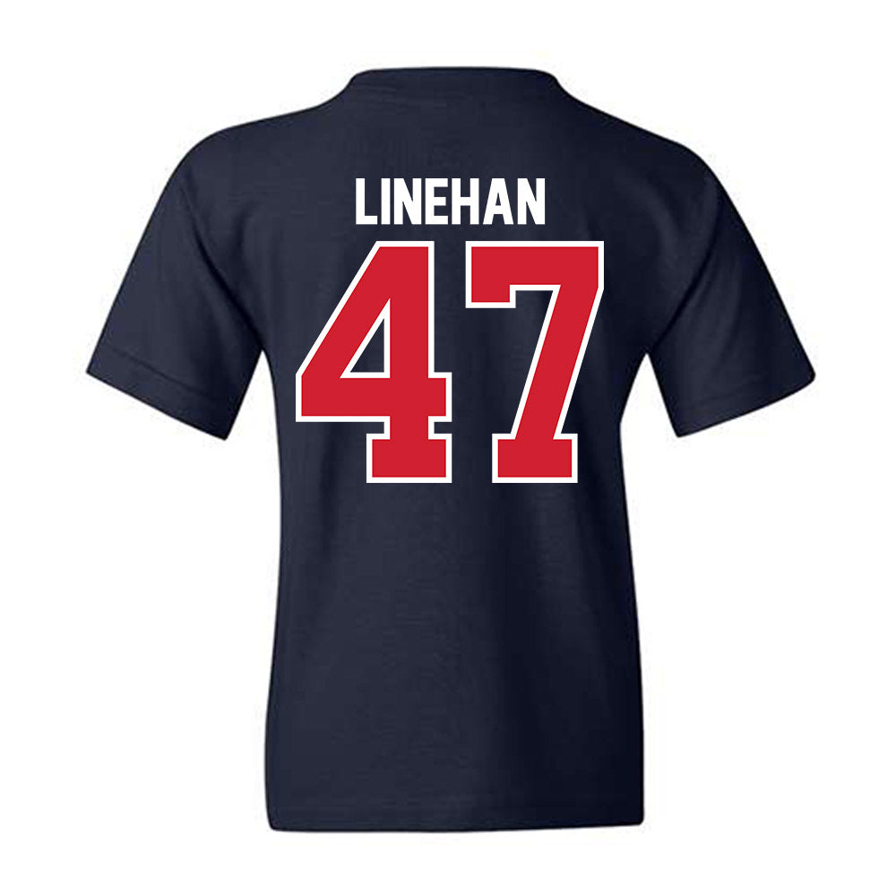 Robert Morris - NCAA Men's Lacrosse : Tommy Linehan - Classic Shersey Youth T-Shirt-1