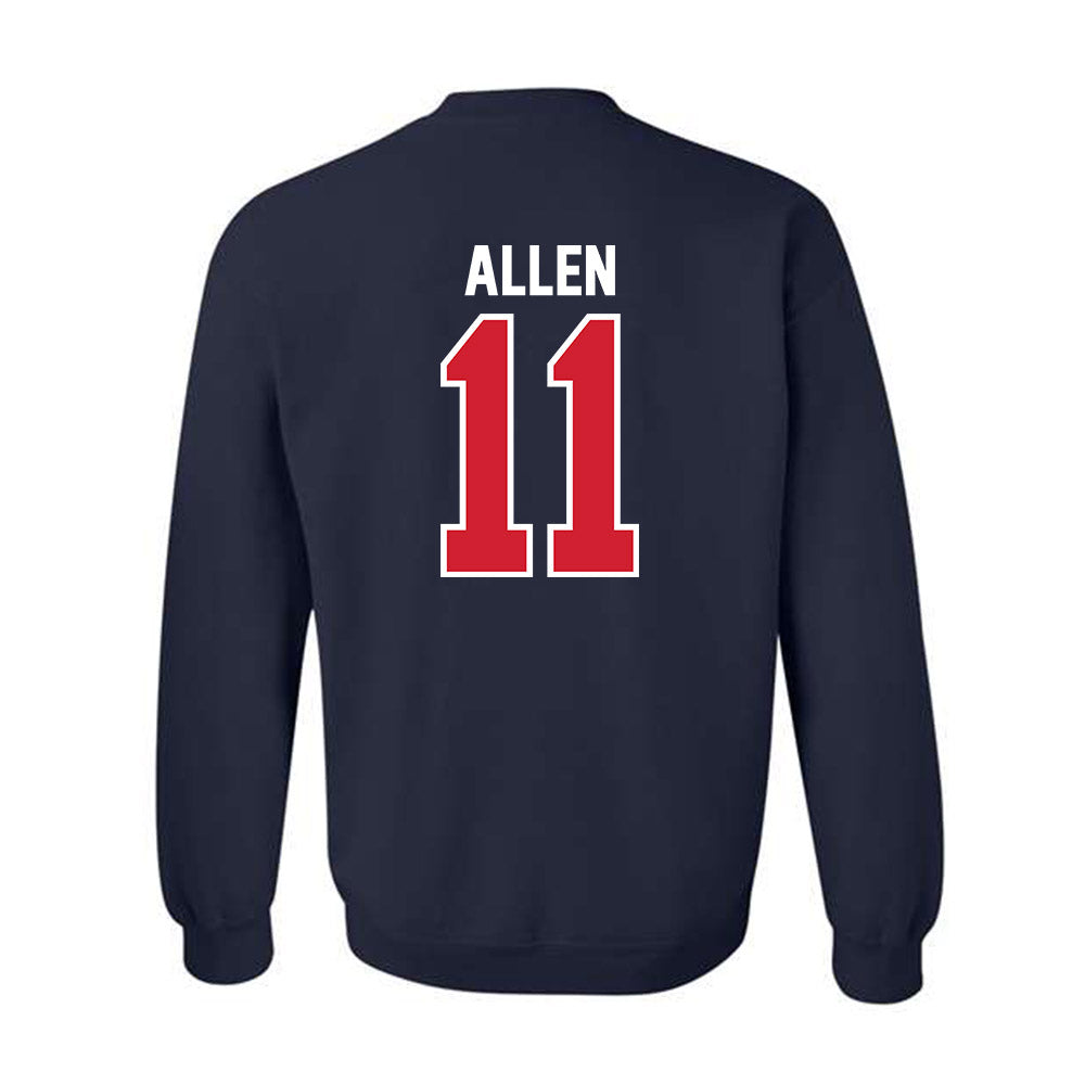 Robert Morris - NCAA Football : Blake Allen - Classic Shersey Crewneck Sweatshirt-1
