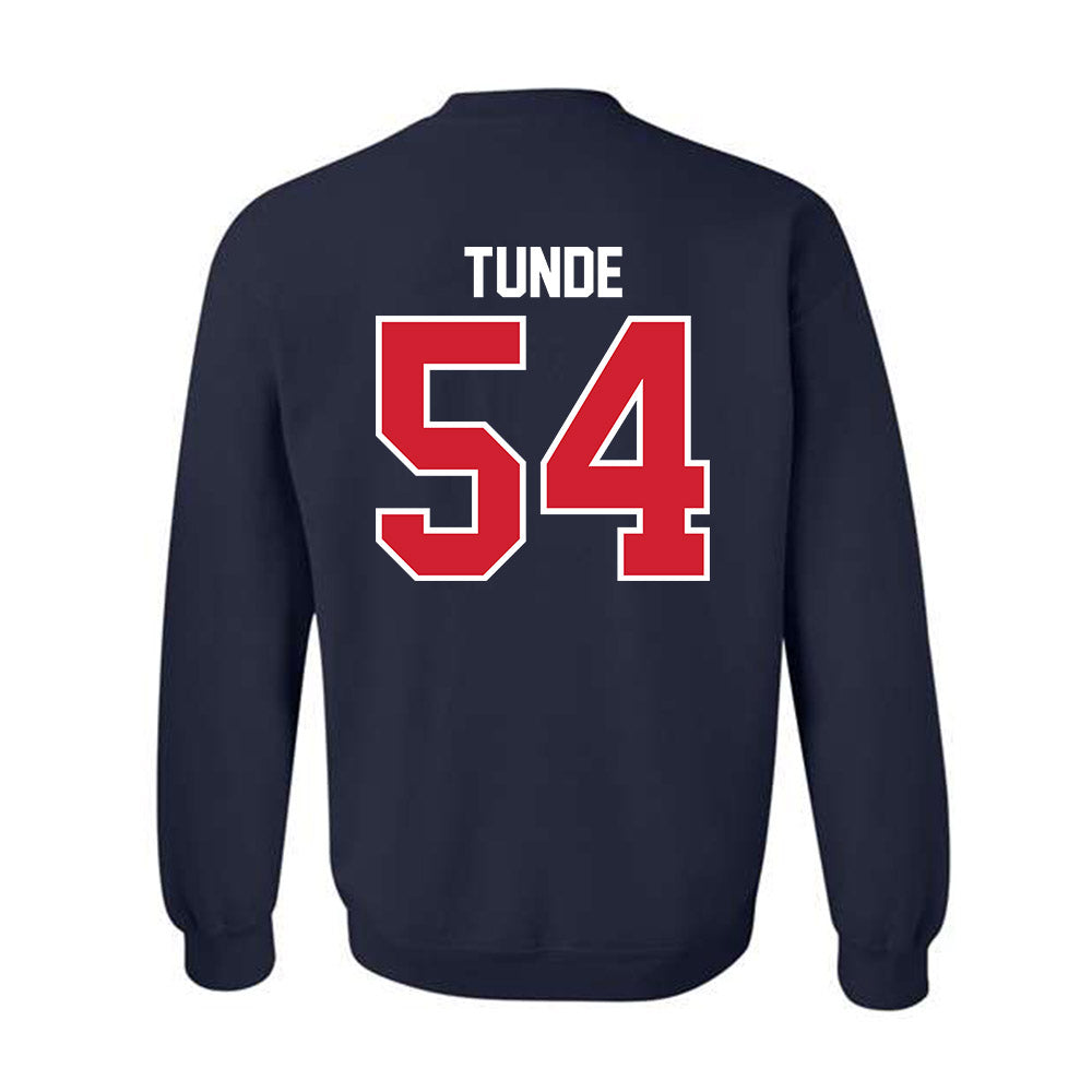 Robert Morris - NCAA Football : Toluwanimi Tunde - Classic Shersey Crewneck Sweatshirt-1