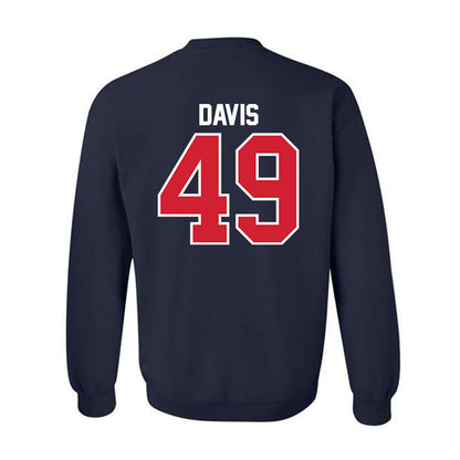 Robert Morris - NCAA Men's Lacrosse : Cristian Davis - Classic Shersey Crewneck Sweatshirt-1