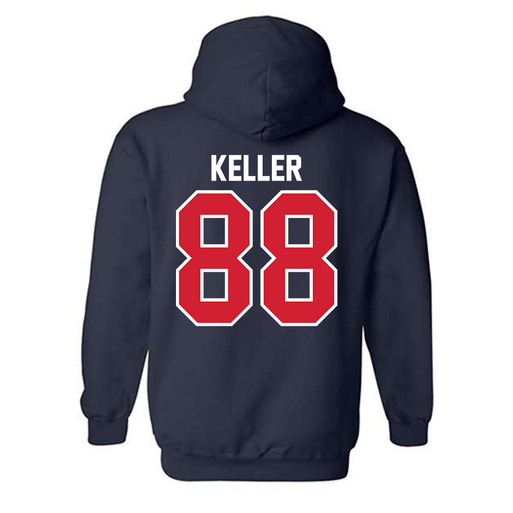 Robert Morris - NCAA Football : Finley Keller - Classic Shersey Hooded Sweatshirt-1