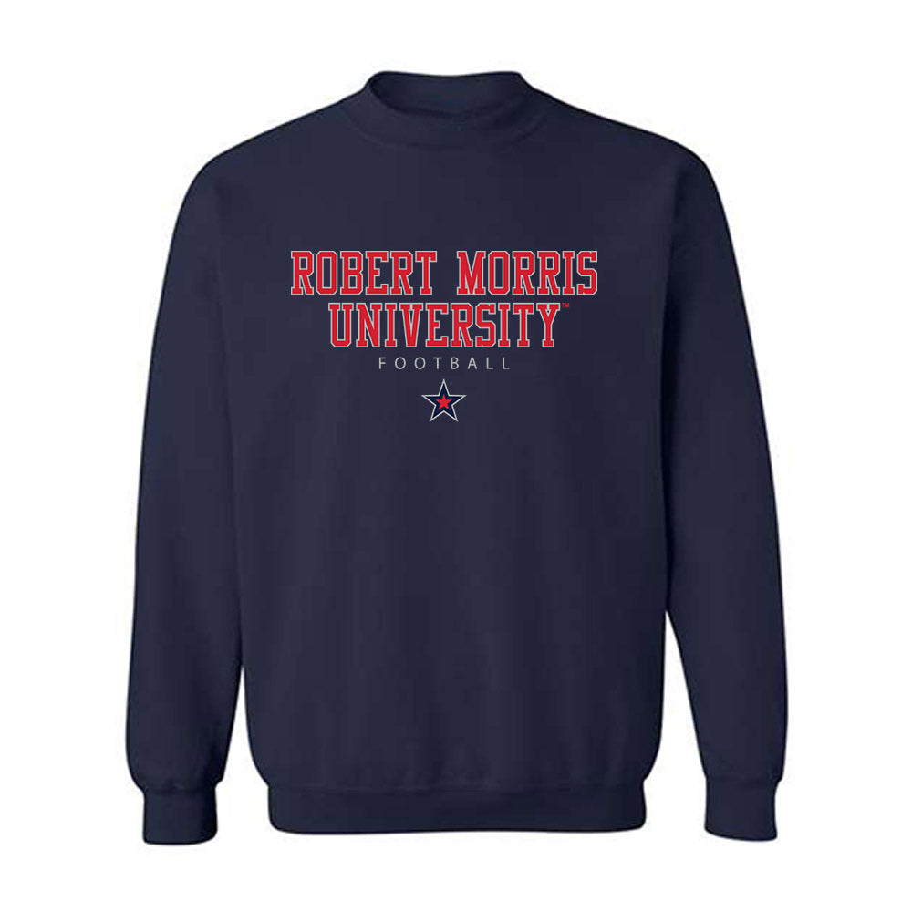 Robert Morris - NCAA Football : Belal Logan - Classic Shersey Crewneck Sweatshirt-0