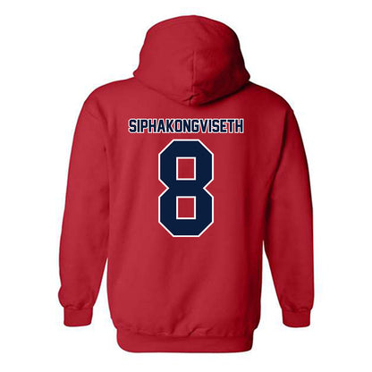 Robert Morris - NCAA Women's Volleyball : Maddie Siphakongviseth - Classic Shersey Hooded Sweatshirt-1