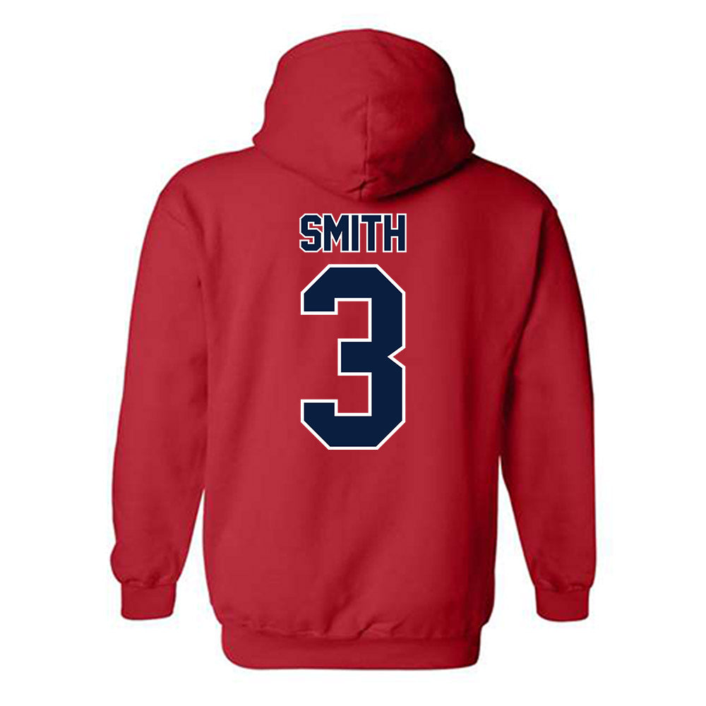 Robert Morris - NCAA Men's Basketball : Tazir Smith - Classic Shersey Hooded Sweatshirt-1
