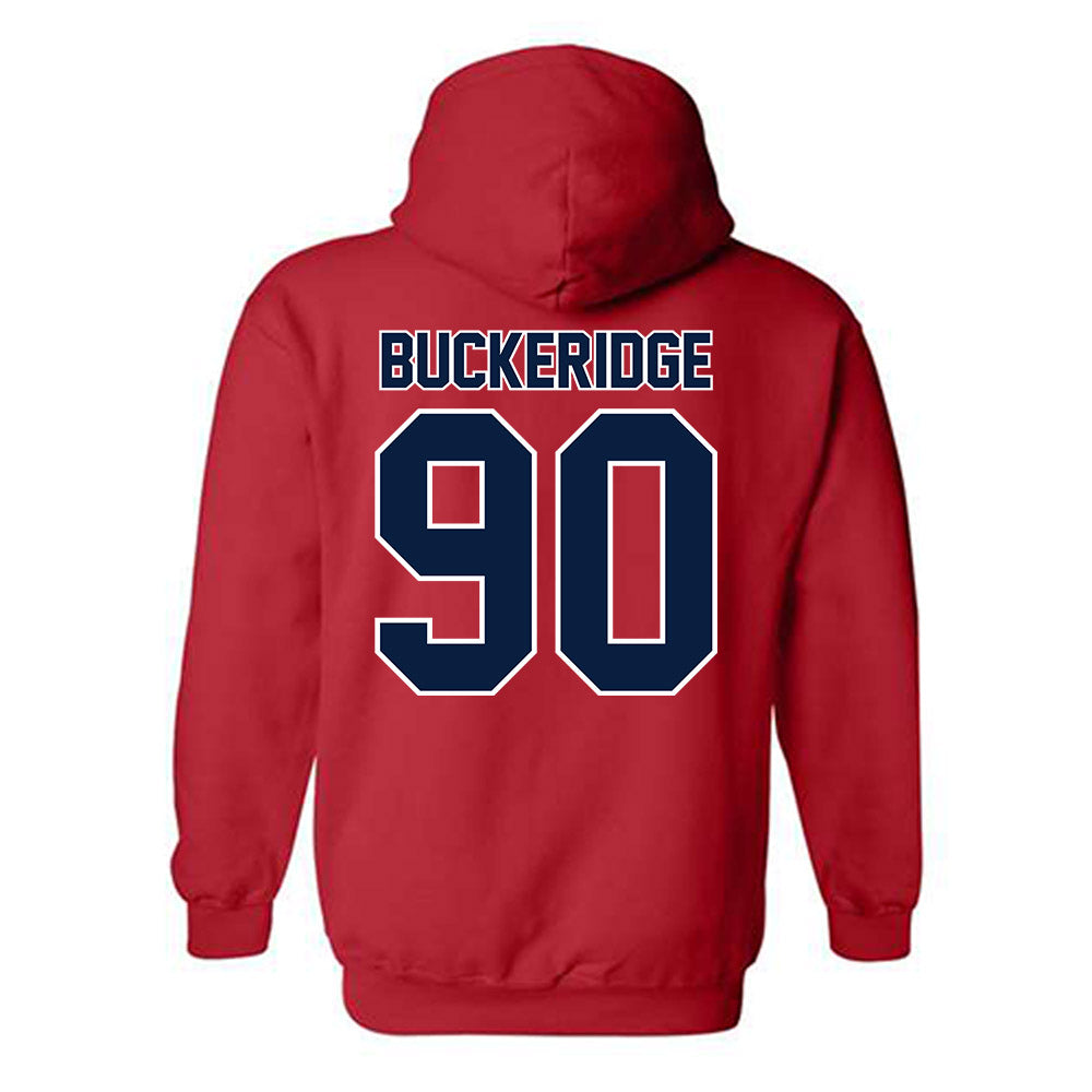Robert Morris - NCAA Football : Steven Buckeridge - Classic Shersey Hooded Sweatshirt-1