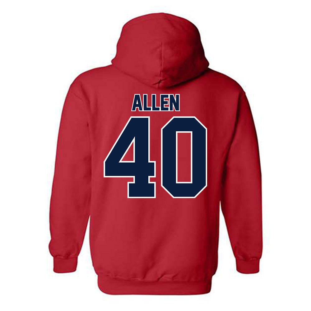 Robert Morris - NCAA Football : Blake Allen - Classic Shersey Hooded Sweatshirt-1