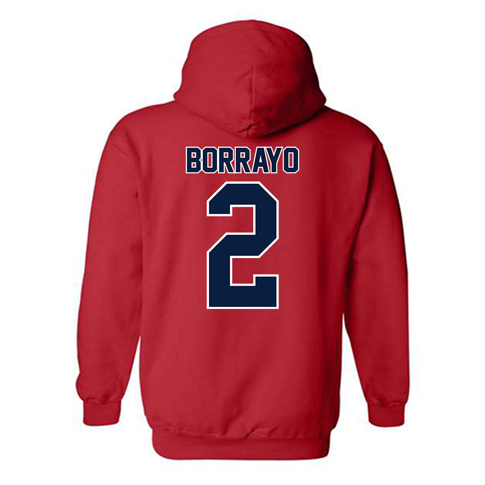 Robert Morris - NCAA Softball : Samantha Borrayo - Classic Shersey Hooded Sweatshirt-1