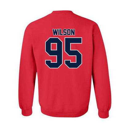 Robert Morris - NCAA Football : Asher Wilson - Classic Shersey Crewneck Sweatshirt-1