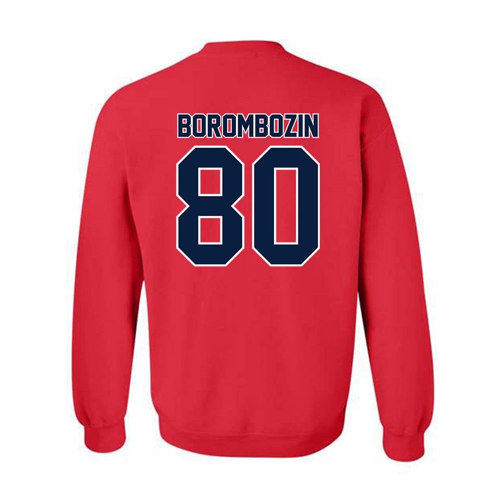 Robert Morris - NCAA Football : Tyler Borombozin - Classic Shersey Crewneck Sweatshirt-1