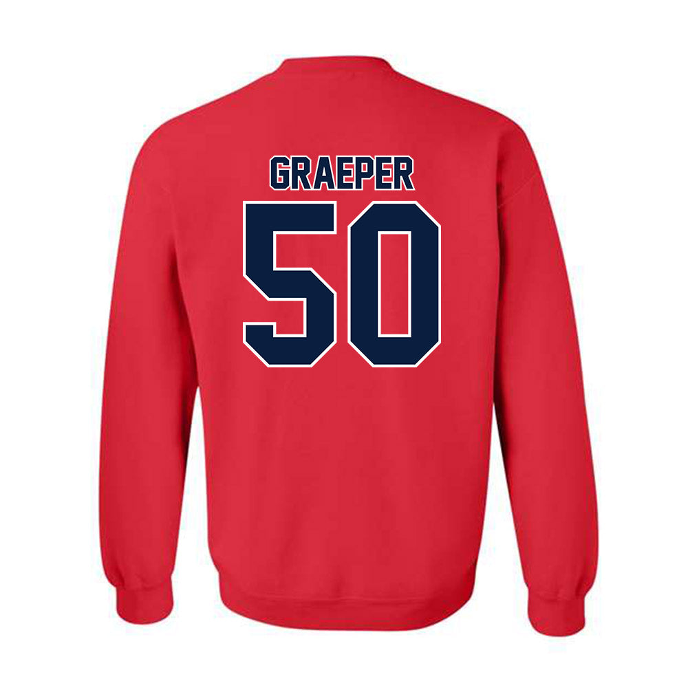 Robert Morris - NCAA Football : Josh Graeper - Classic Shersey Crewneck Sweatshirt-1