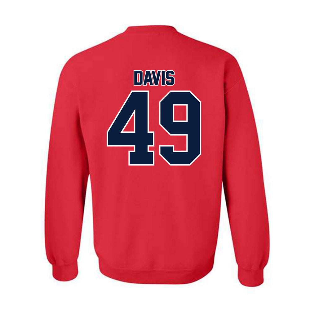 Robert Morris - NCAA Men's Lacrosse : Cristian Davis - Classic Shersey Crewneck Sweatshirt-1