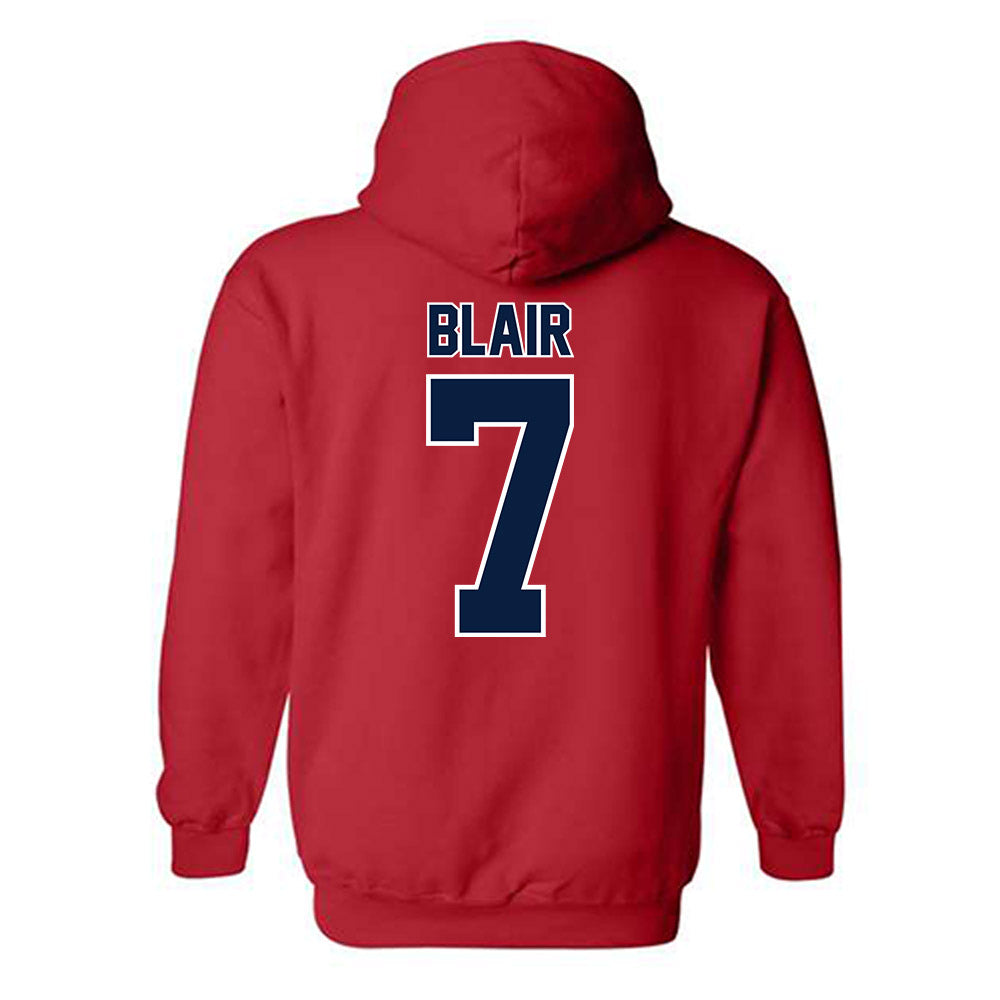 Robert Morris - NCAA Women's Volleyball : Brianna Blair - Classic Shersey Hooded Sweatshirt-1