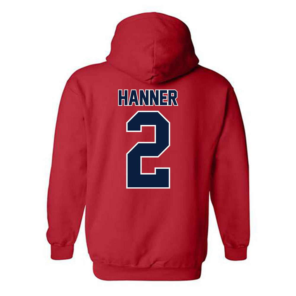 Robert Morris - NCAA Women's Volleyball : Caroline Hanner - Classic Shersey Hooded Sweatshirt-1