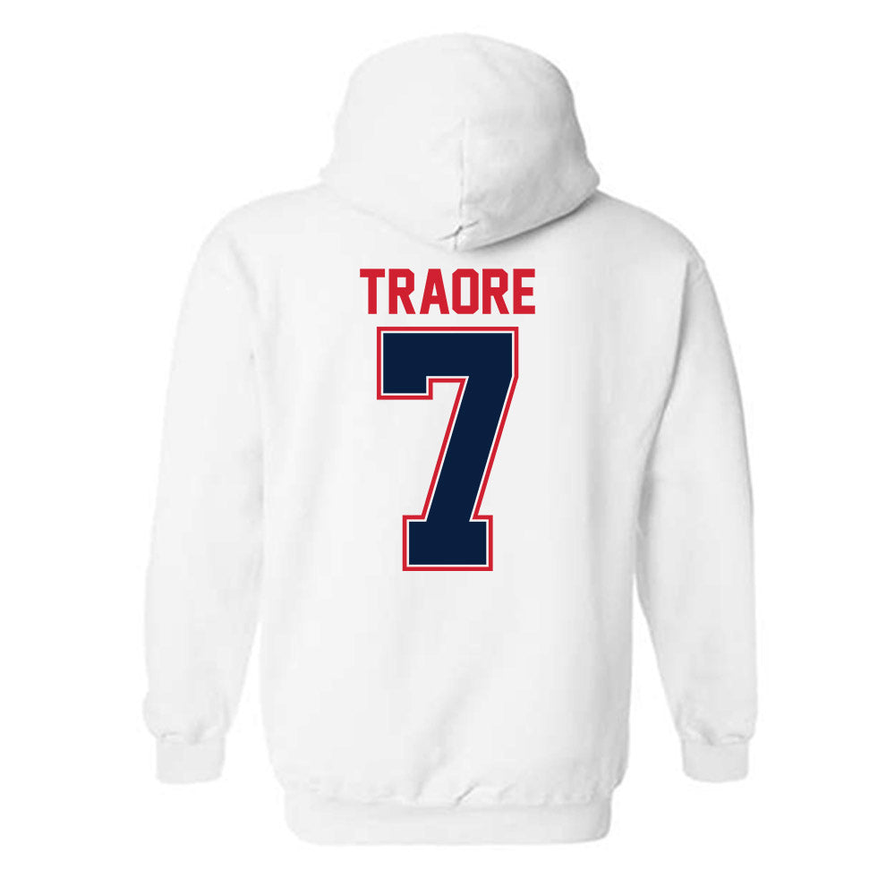 Robert Morris - NCAA Women's Basketball : Myriam Traore - Classic Shersey Hooded Sweatshirt-1