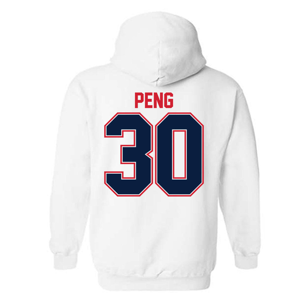 Robert Morris - NCAA Women's Ice Hockey : Yiyi Peng - Classic Shersey Hooded Sweatshirt-1