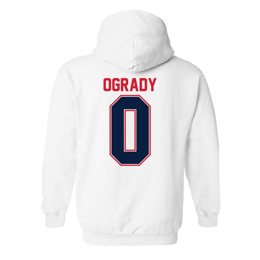 Robert Morris - NCAA Men's Basketball : Tanner OGrady - Classic Shersey Hooded Sweatshirt-1