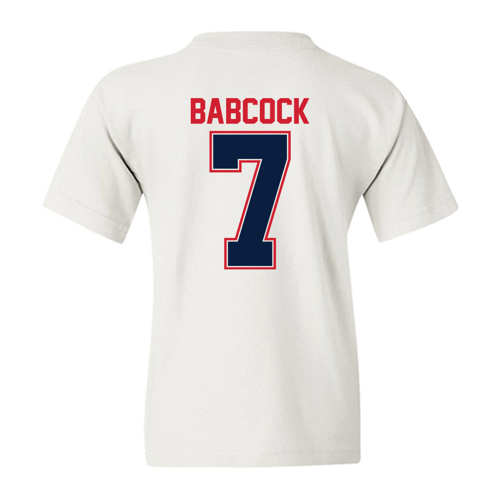 Robert Morris - NCAA Men's Ice Hockey : John Babcock - Classic Shersey Youth T-Shirt-1