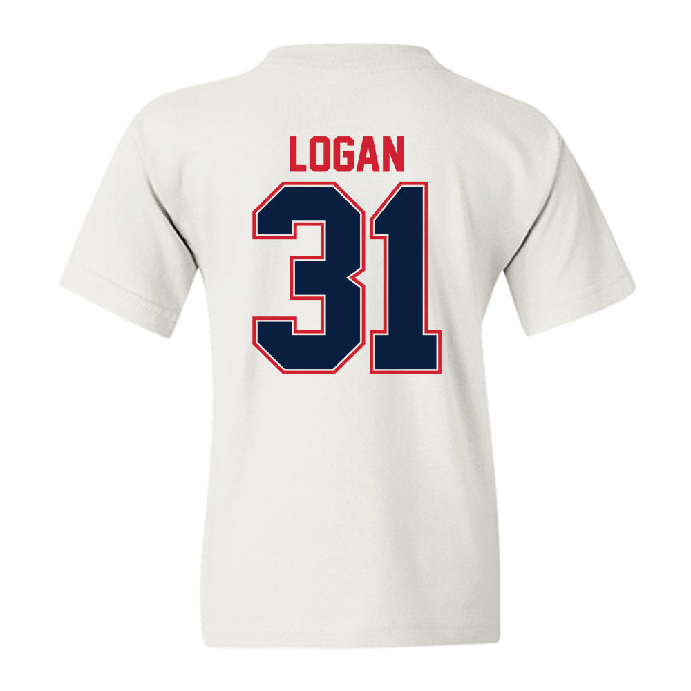 Robert Morris - NCAA Football : Belal Logan - Classic Shersey Youth T-Shirt-1