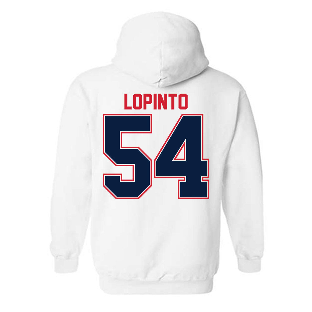 Robert Morris - NCAA Football : Jake Lopinto - Classic Shersey Hooded Sweatshirt-1