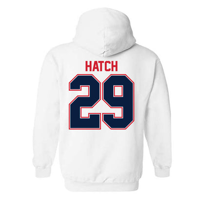 Robert Morris - NCAA Women's Ice Hockey : Maggie Hatch - Classic Shersey Hooded Sweatshirt-1