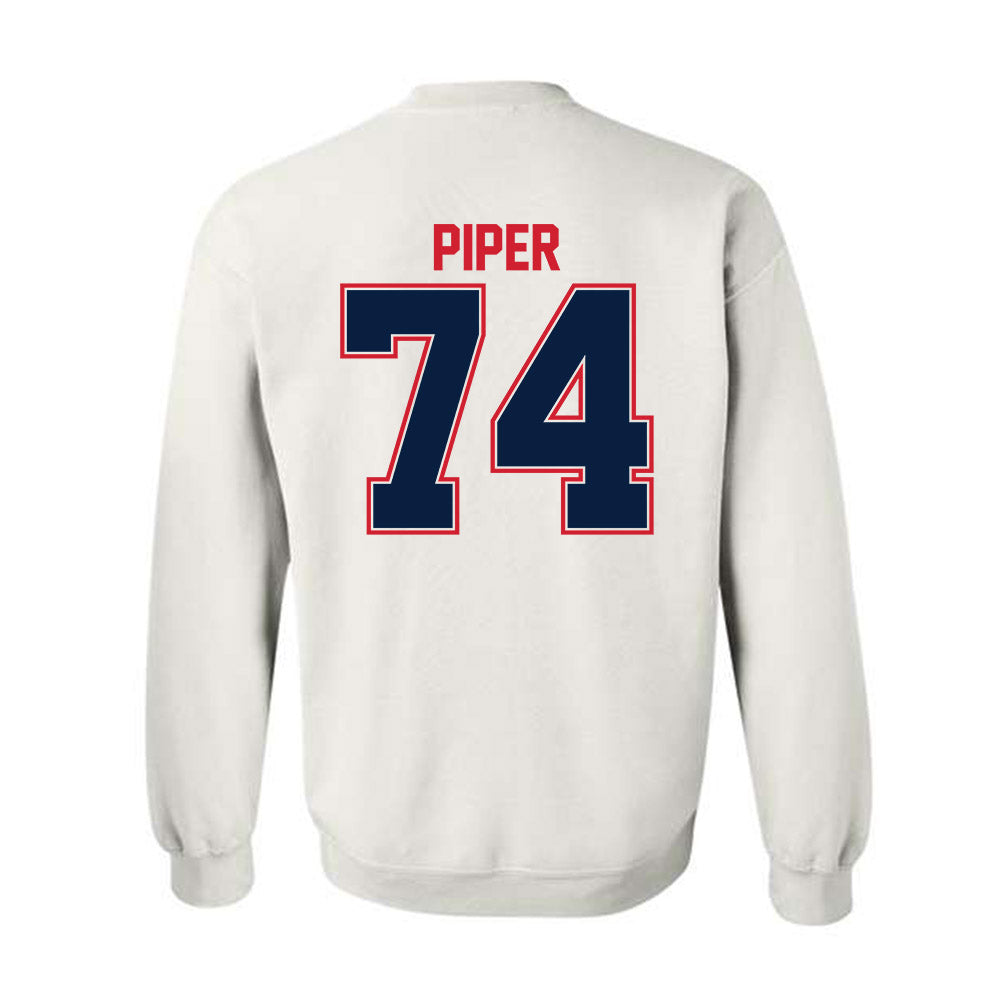 Robert Morris - NCAA Football : Riley Piper - Classic Shersey Crewneck Sweatshirt-1