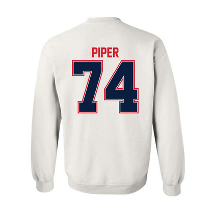 Robert Morris - NCAA Football : Riley Piper - Classic Shersey Crewneck Sweatshirt-1
