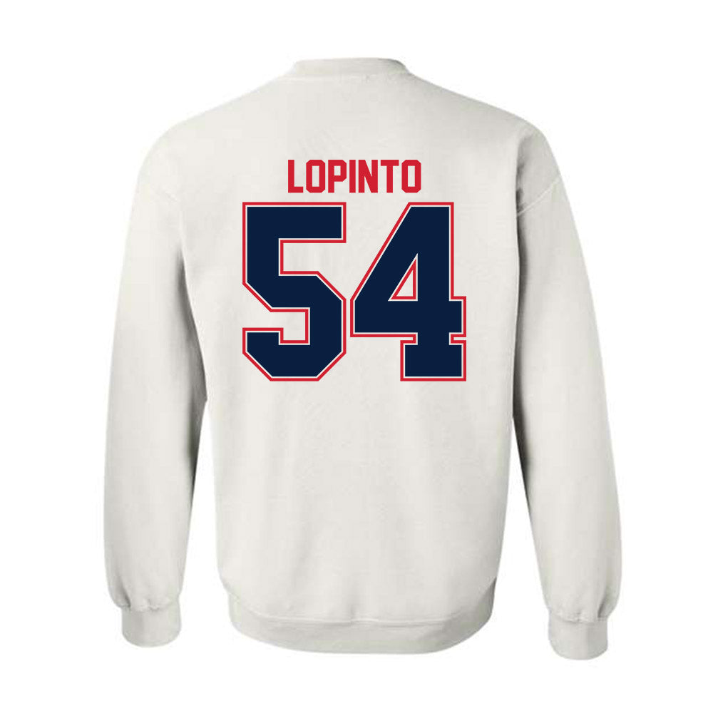 Robert Morris - NCAA Football : Jake Lopinto - Classic Shersey Crewneck Sweatshirt-1