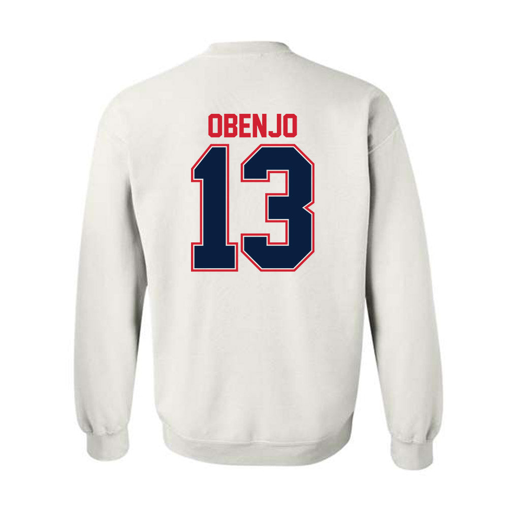 Robert Morris - NCAA Men's Basketball : Samuel Obenjo - Classic Shersey Crewneck Sweatshirt-1