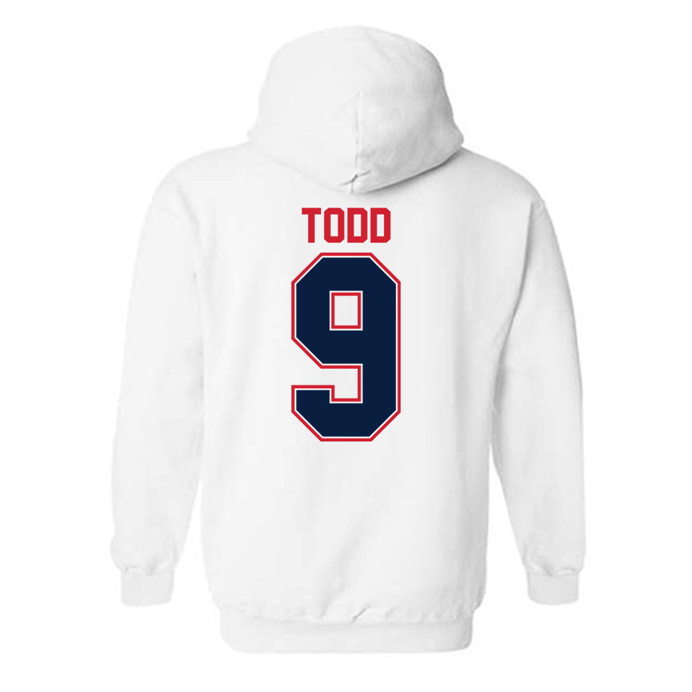 Robert Morris - NCAA Women's Volleyball : Layla Todd - Classic Shersey Hooded Sweatshirt-1