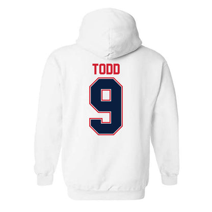 Robert Morris - NCAA Women's Volleyball : Layla Todd - Classic Shersey Hooded Sweatshirt-1