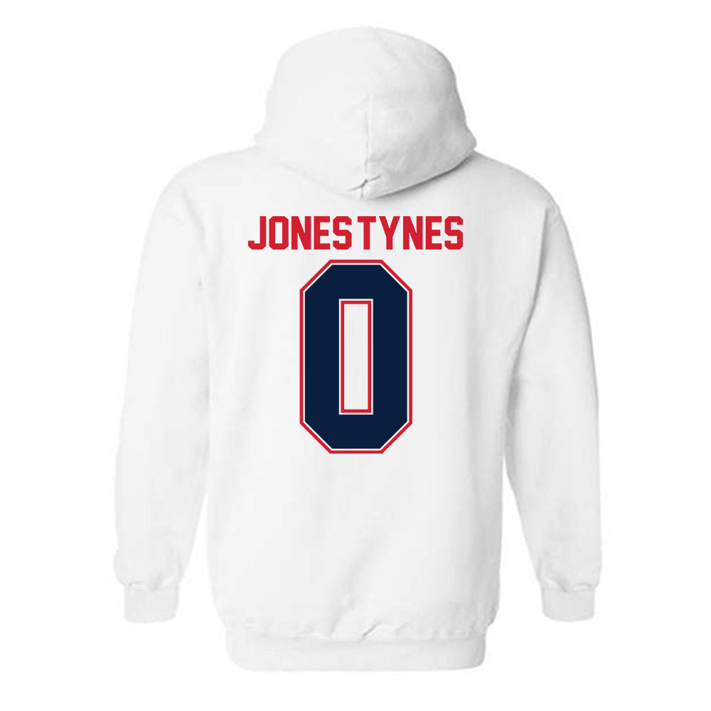 Robert Morris - NCAA Women's Basketball : Markeli Jones-Tynes - Classic Shersey Hooded Sweatshirt-1