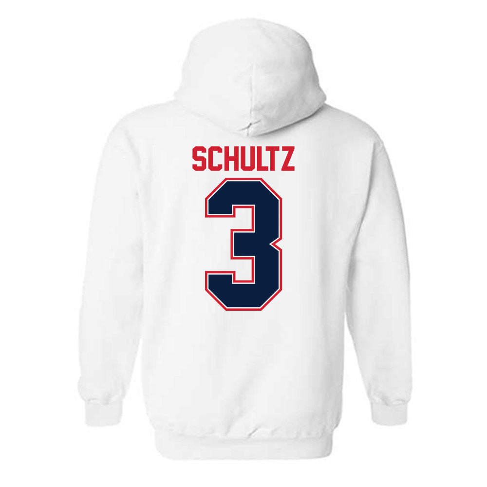 Robert Morris - NCAA Women's Volleyball : Tia Schultz - Classic Shersey Hooded Sweatshirt-1