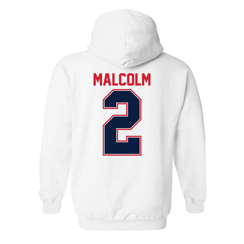 Robert Morris - NCAA Women's Basketball : Aislin Malcolm - Classic Shersey Hooded Sweatshirt-1