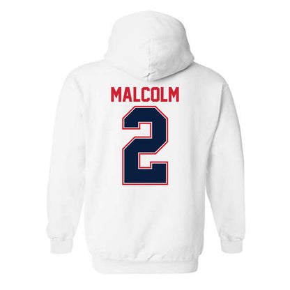 Robert Morris - NCAA Women's Basketball : Aislin Malcolm - Classic Shersey Hooded Sweatshirt-1