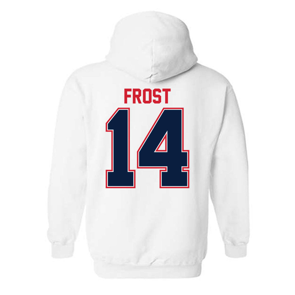 Robert Morris - NCAA Women's Volleyball : Natalie Frost - Classic Shersey Hooded Sweatshirt-1
