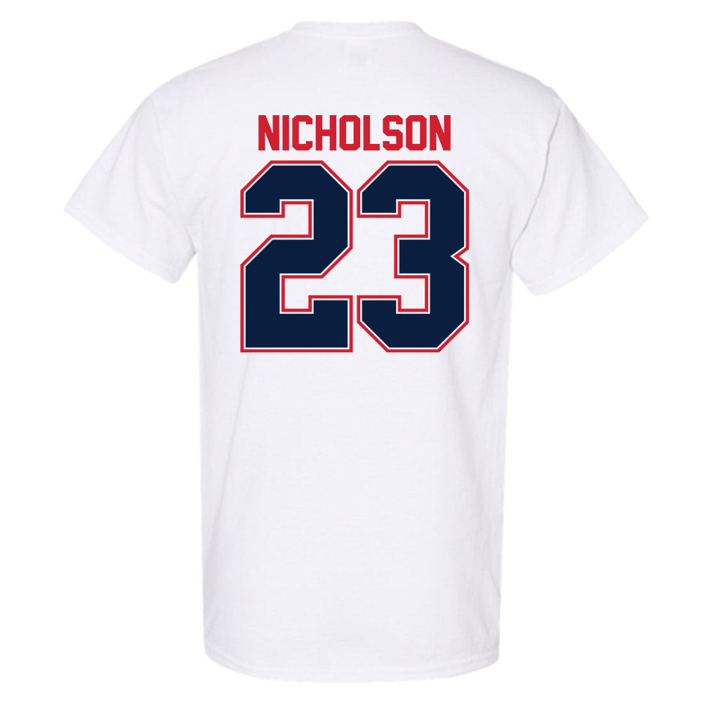 Robert Morris - NCAA Men's Ice Hockey : Zeke Nicholson - Classic Shersey T-Shirt-1