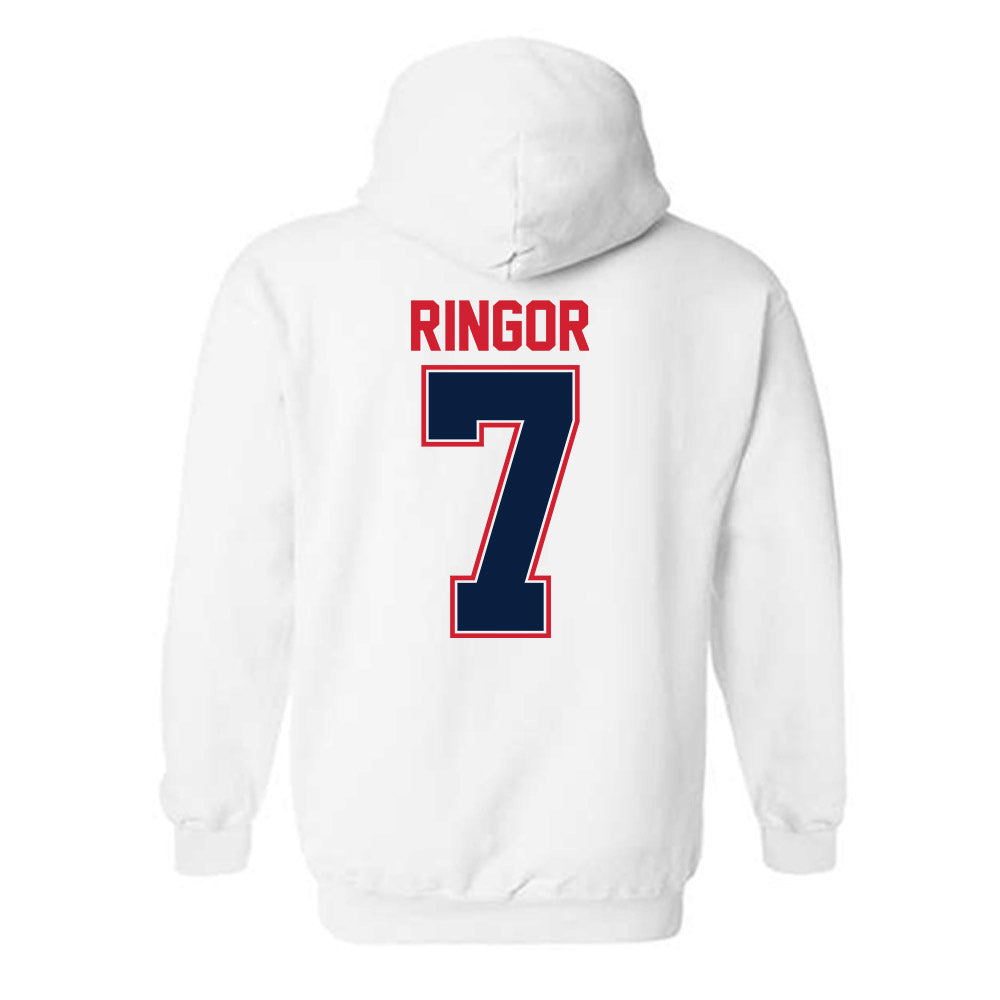 Robert Morris - NCAA Women's Ice Hockey : Rowyn Ringor - Classic Shersey Hooded Sweatshirt-1