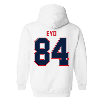 Robert Morris - NCAA Football : Domonic Eyo - Classic Shersey Hooded Sweatshirt-1