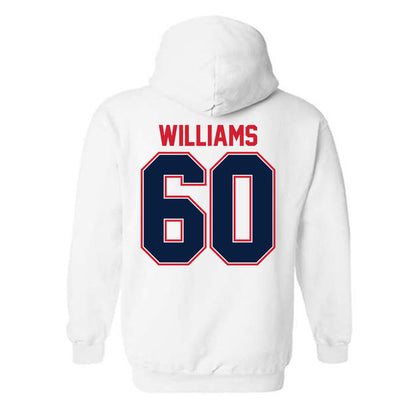 Robert Morris - NCAA Football : Jarvis Williams - Classic Shersey Hooded Sweatshirt-1