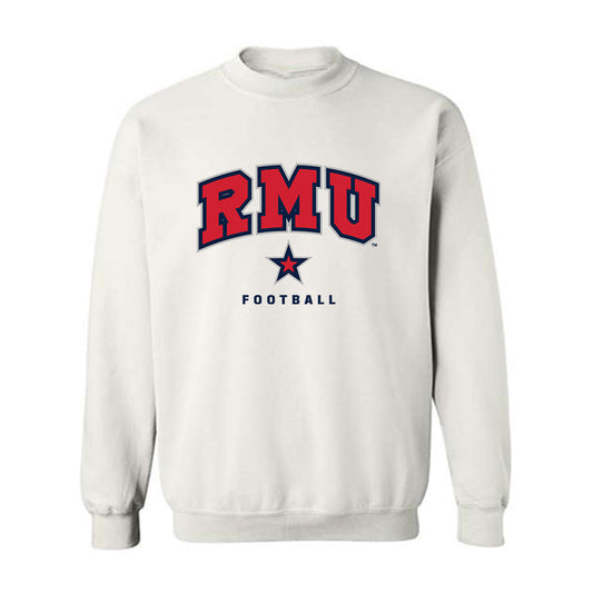 Robert Morris - NCAA Football : Asher Wilson - Classic Shersey Crewneck Sweatshirt-0