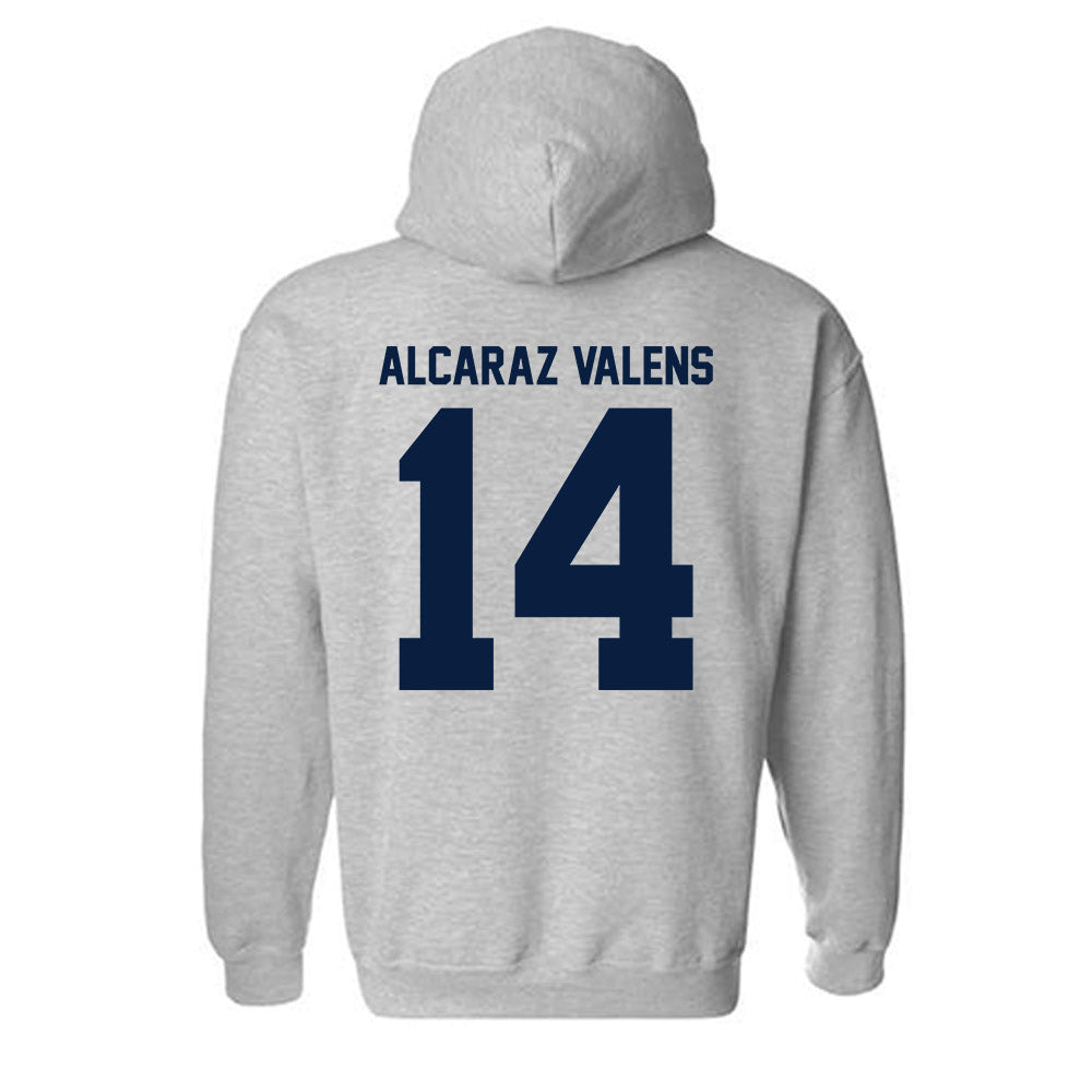 Robert Morris - NCAA Football : Lucca Alcaraz Valens - Classic Shersey Hooded Sweatshirt-1