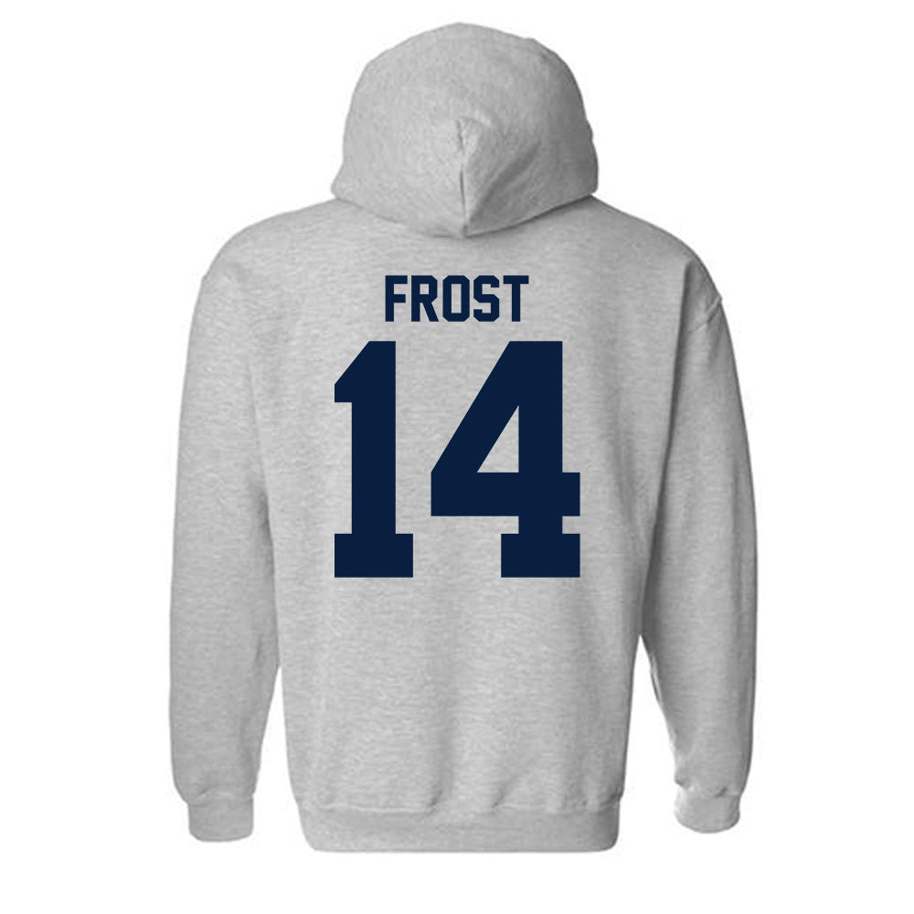 Robert Morris - NCAA Women's Volleyball : Natalie Frost - Classic Shersey Hooded Sweatshirt-1