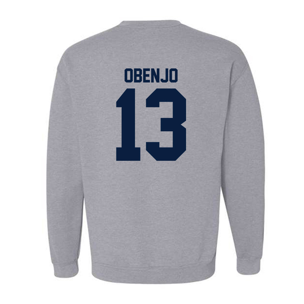 Robert Morris - NCAA Men's Basketball : Samuel Obenjo - Classic Shersey Crewneck Sweatshirt-1