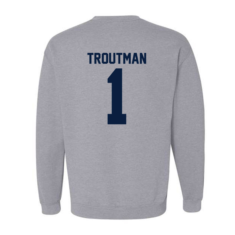 Robert Morris - NCAA Women's Basketball : Sanai Troutman - Classic Shersey Crewneck Sweatshirt-1