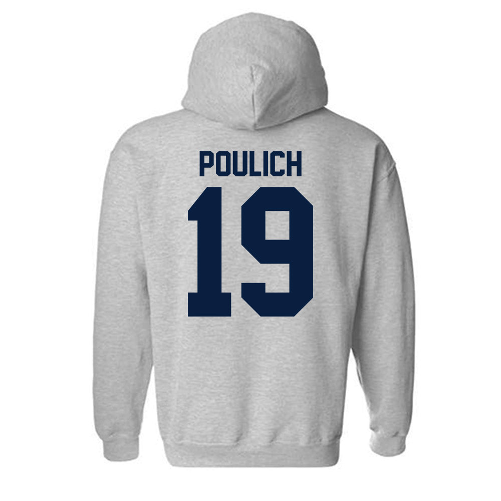 Robert Morris - NCAA Softball : Courtney Poulich - Classic Shersey Hooded Sweatshirt-1
