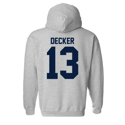 Robert Morris - NCAA Women's Volleyball : Lauren Decker - Classic Shersey Hooded Sweatshirt-1