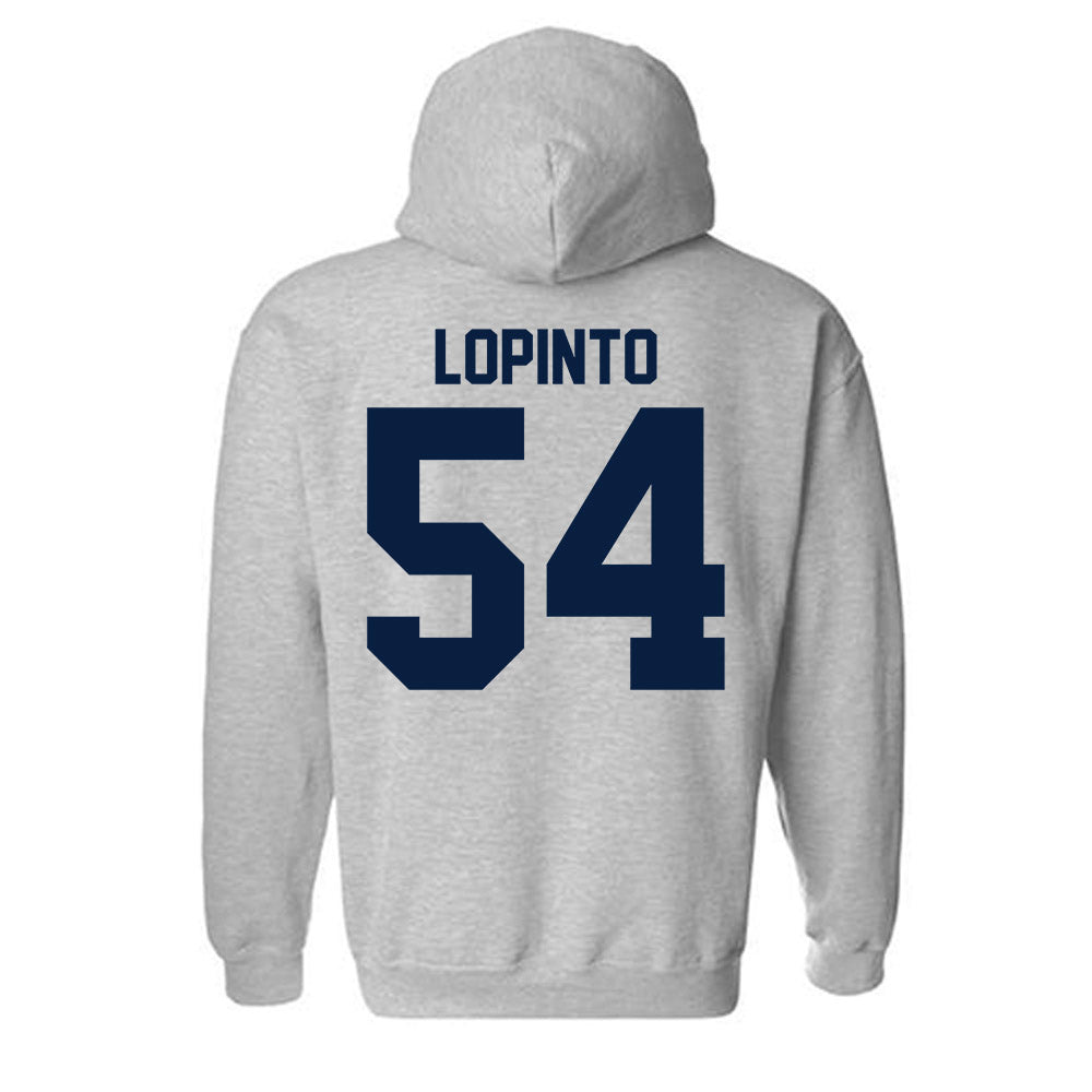 Robert Morris - NCAA Football : Jake Lopinto - Classic Shersey Hooded Sweatshirt-1