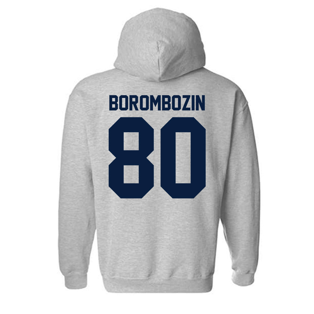 Robert Morris - NCAA Football : Tyler Borombozin - Classic Shersey Hooded Sweatshirt-1